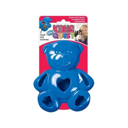 KONG QUEST CRITTER BEAR "L"