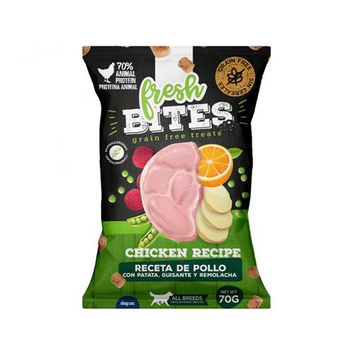 SNACK FRESH BITES POLLO G.F 70g