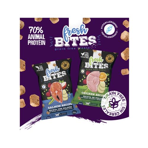 SNACK FRESH BITES POLLO G.F 70g