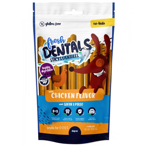 DENTALS STICKS FRESH S POLLO 7ud