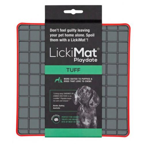 LICKIMAT TUFF PLAYDATE ROJO