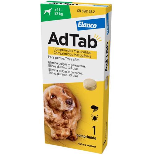 ADTAB PERRO 450mg 11-22kg 1cp