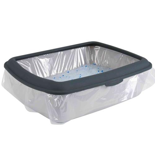 10 BOLSAS BANDEJA GATOS 37x48c T