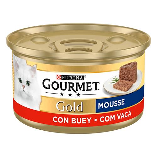 GOURMET GOLD MOUSSE BUEY 85g