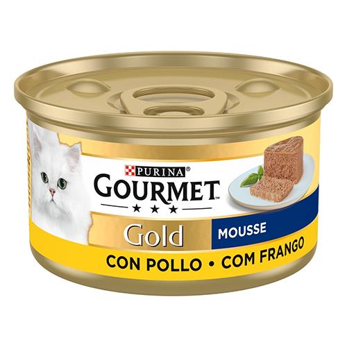 GOURMET GOLD MOUSSE POLLO 85g