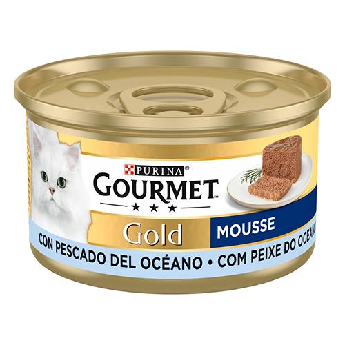 GOURMET GOLD MOUSSE PESCADO 85g