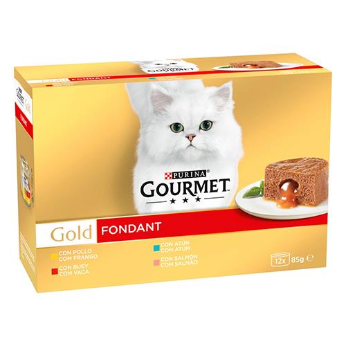 GOURMET GOLD MULT FONDANT 12x85g