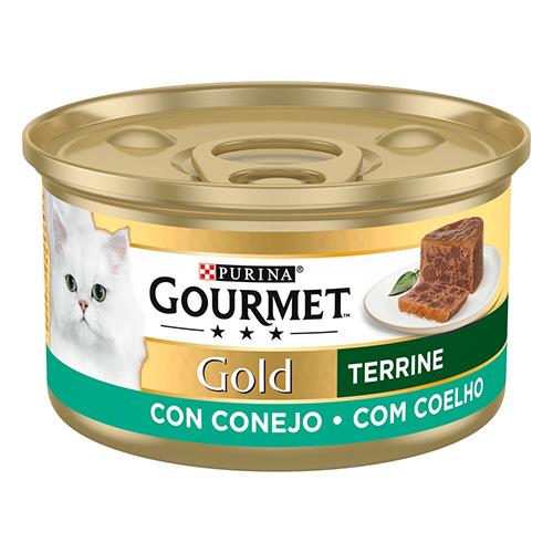 GOURMET GOLD TARRINA CONEJO 85g