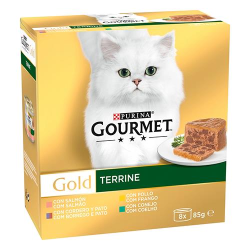 GOURMET GOLD TARRINA SURTI 8x85g