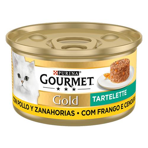 GOURMET GOLD POLLO/ZANAHORIA 85g