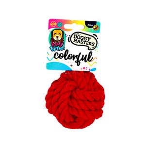 PELOTA DOGGY M. ROJA 9cm