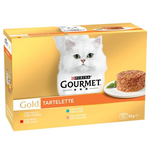 GOURMET GOLD TARTAL SURT 12x85gr