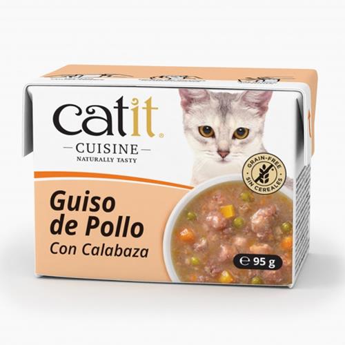 CATIT CUISINE POLLO CALABAZ 95g