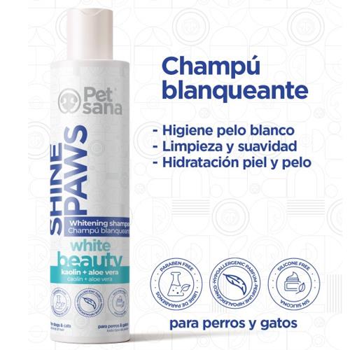 SHINE PAWS CHAMPU PELO BLAN 300m