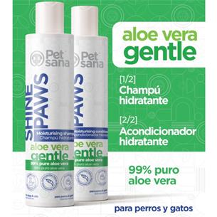 SHINE PAWS ACONDICION ALOE 300ml 2