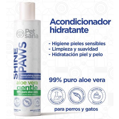 SHINE PAWS ACONDICION ALOE 300ml