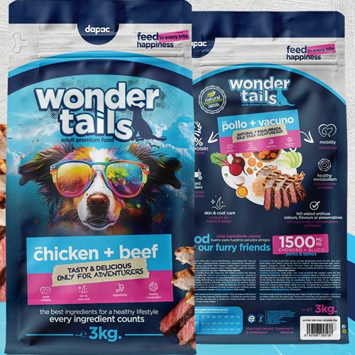 WONDER TAILS DOG 3kg