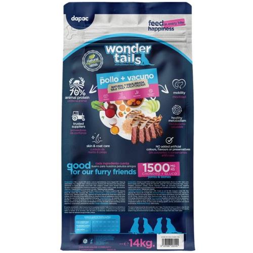 WONDER TAILS DOG 14kg