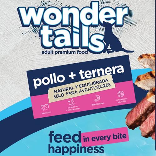 WONDER TAILS DOG 14kg