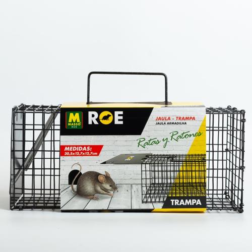 JAULA TRAMPA RATAS Y RATONES