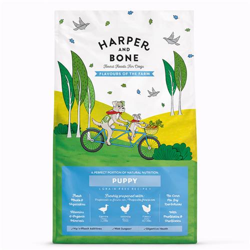 H&B DG PUPPY FLAVOURS FARM 2kg