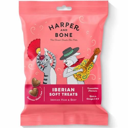 H&B IBERIAN SOFT TREATS BEEF 90g