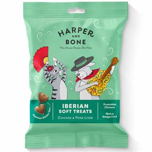 H&B IBERIAN SOFT TREATS PORK 90g