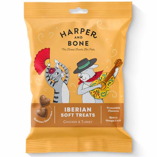 H&B IBERIAN SOFT TREA TURKEY 90g