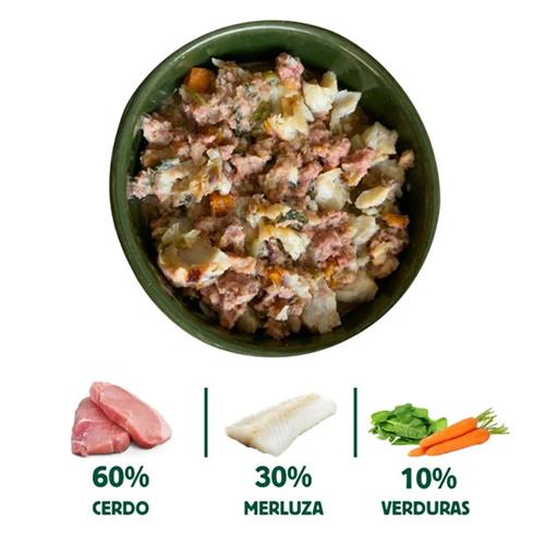 LATA MERLUZA DG 400g FILOSO BARF