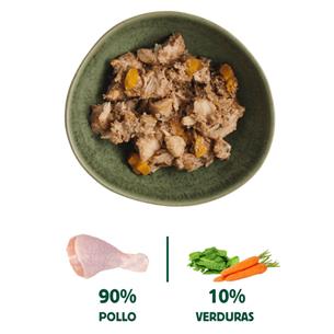 LATA POLLO DG 400g FILOSOFI BARF 2