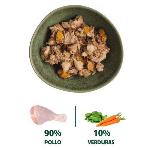 LATA POLLO DG 400g FILOSOFI BARF