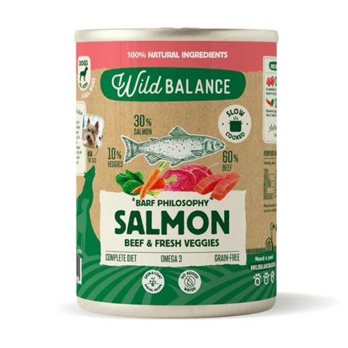LATA SALMON DG 400g FILOSOF BARF