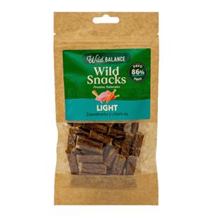 WILD SNACK LIGHT PAVO 75g DG
