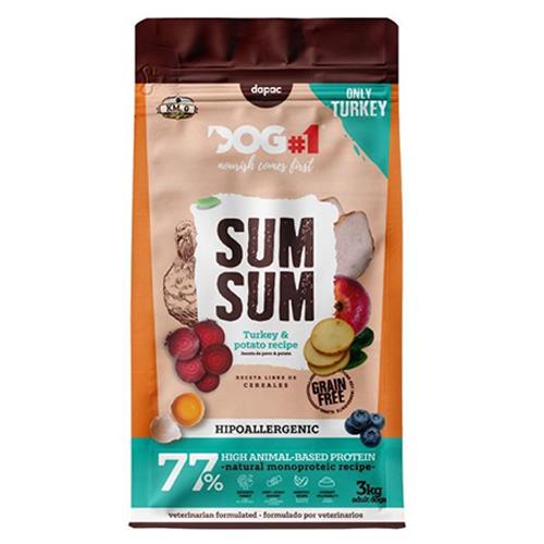 DOG#1 SUM GRAIN FREE PAVO 3kg