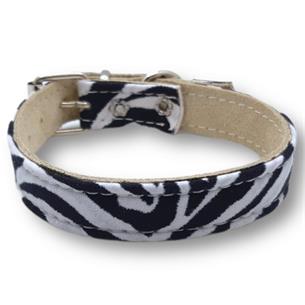 COLLAR PIEL CEBRA 75cm MB 2