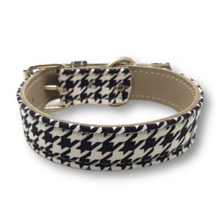 COLLAR PIEL VICHY BL&NG 70cm MB 2