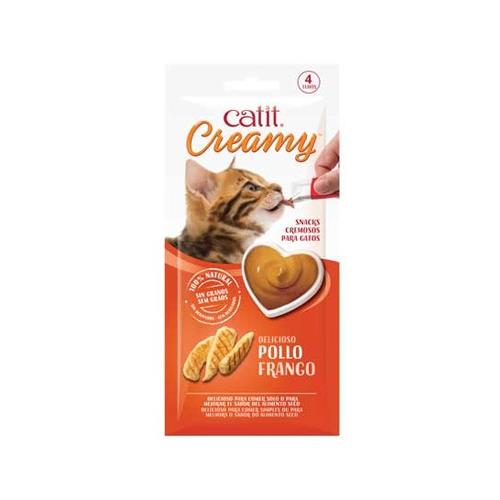 CATIT CREAMY POLLO 4X10gr