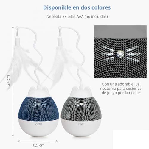 CATIT PIXI SPINNER AZUL