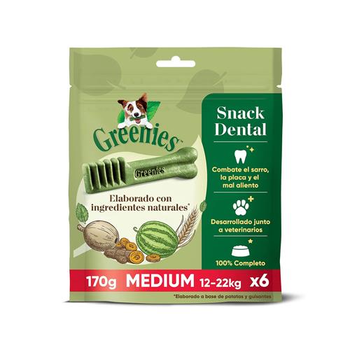 GREENIES PACK MEDIUM 170gr 6ud