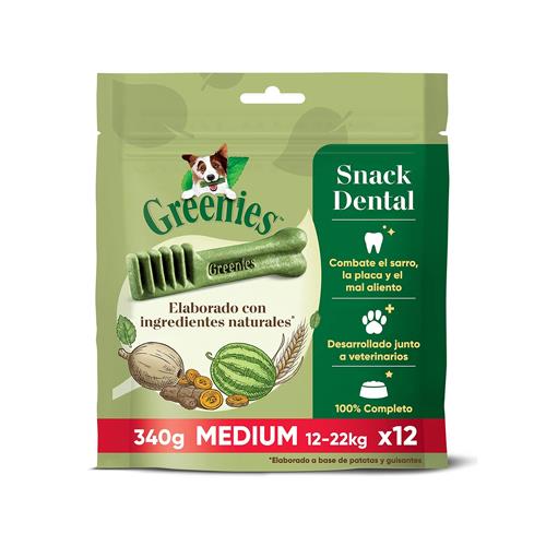 GREENIES PACK MEDIUM 340gr 12ud