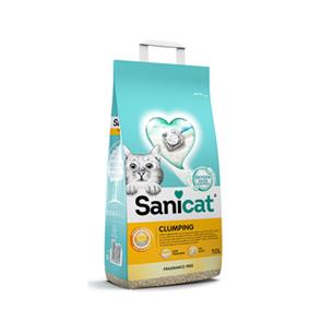 SANICAT CLUMPING SIN PERFUME 16L
