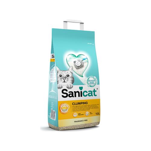 SANICAT CLUMPING SIN PERFUME 16L