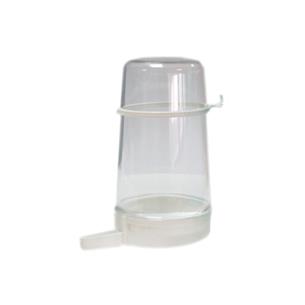 BEBEDERO TUBO 400ml BLANCO DAPAC