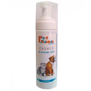 CHAMPU ESPUMA SECA 200ML PETSANA