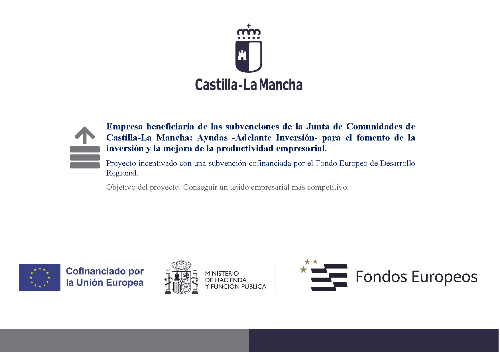 Subvencion Fondo Europe